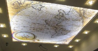 Натяжной потолок с фотопечатью Ногинск, цена от 6352 руб.