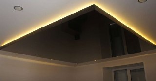 Натяжной потолок с подсветкой Ногинск, цена от 2149 руб.